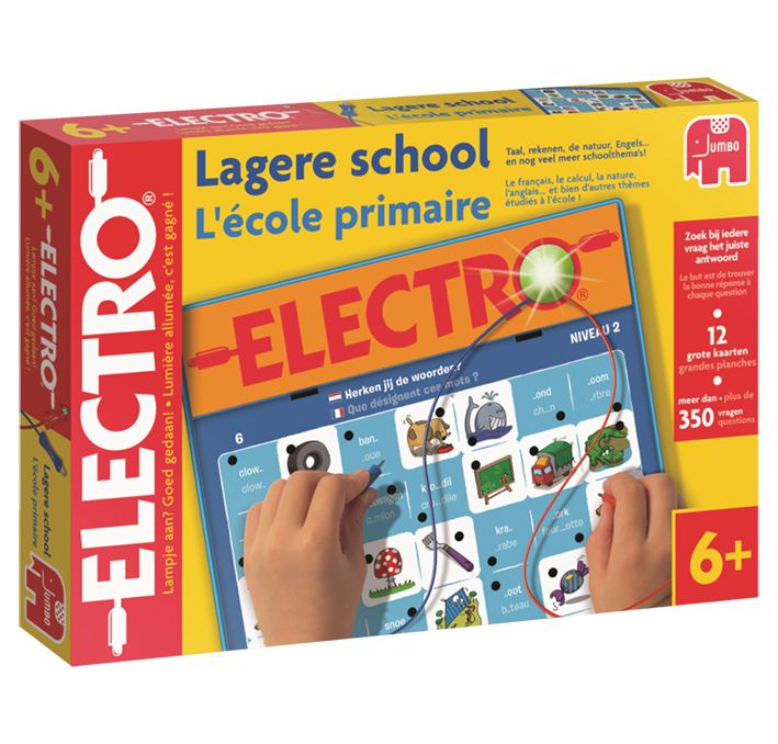 Jumbo Electro Lagere School / L'Ecole Primaire Educatief spel