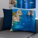 PETTI Artigiani Italiani - 1 paar kussenslopen 50 x 50 cm van microvezel, decoratief kussen voor slaapkamer, bank, woonkamer, set van 2 kussenslopen, kussensloop Marino 03, 100% Made in Italy
