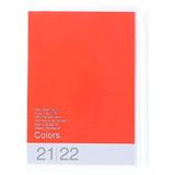 MARK'S 21/22 Taschenkalender A6 vertikal, COLORS // Orange
