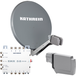 Kathrein CAS 90 gr Sat-Antenne multifeedfähig graphit (grau) - 8 Teilnehmer