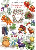MasterPieces Puzzle 1000 pièces - almanach fermier; fruits légumes et baies