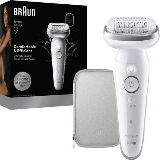 Braun Silk-epil 9 Zilver