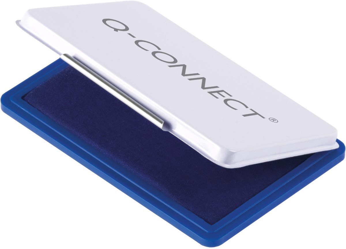Q-Connect KF16313 stempelkussen 9 x 5,5 cm blauw