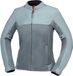 IXS Rapid-BigAir 1.0 Veste textile moto pour femme - Bleu/Gris - Taille L