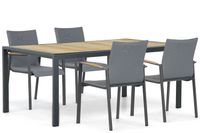 Lifestyle Garden Furniture Lifestyle Lifestyle Brandon/Valence 180 cm dining tuinset 5-delig
