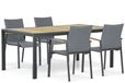 Lifestyle Garden Furniture Lifestyle Lifestyle Brandon/Valence 180 cm dining tuinset 5-delig