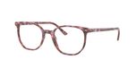 Ray-Ban Elliot Rx 5397 Lunettes De Vue Unisexe Havane Géométrique 48mm