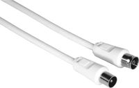 Hama 00205029 coax-kabel 3 m Coaxiaal Wit