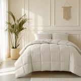 Primaviera Deluxe Sleeptime 2 in 1 Dekbed zonder Overtrek - Wasbaar Dekbed - Percale - Beige - 240 x 220