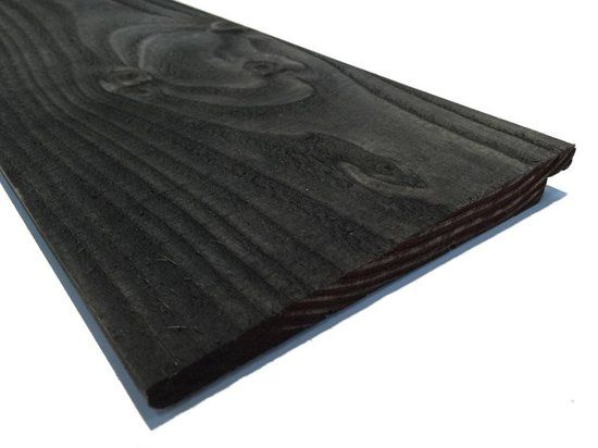 Intergard Douglas Zweeds rabat potdekselplanken zwart 500cm (10/24x195mm)
