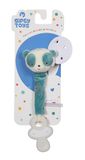 GIPSY TOYS Panda Pluche - Serie "Bamboo" - 13 cm - Blauw en Wit