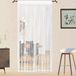 Parelnetten Rideaux décoratifs 200 x 200 cm Blanc
