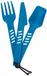 McKinley 3Pcs Pp Bestek Blue Dark One Size