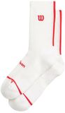 Wilson Chaussettes de performance Crewsokken Blanc EU 43-46