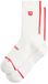 Wilson Chaussettes de performance Crewsokken Blanc EU 43-46