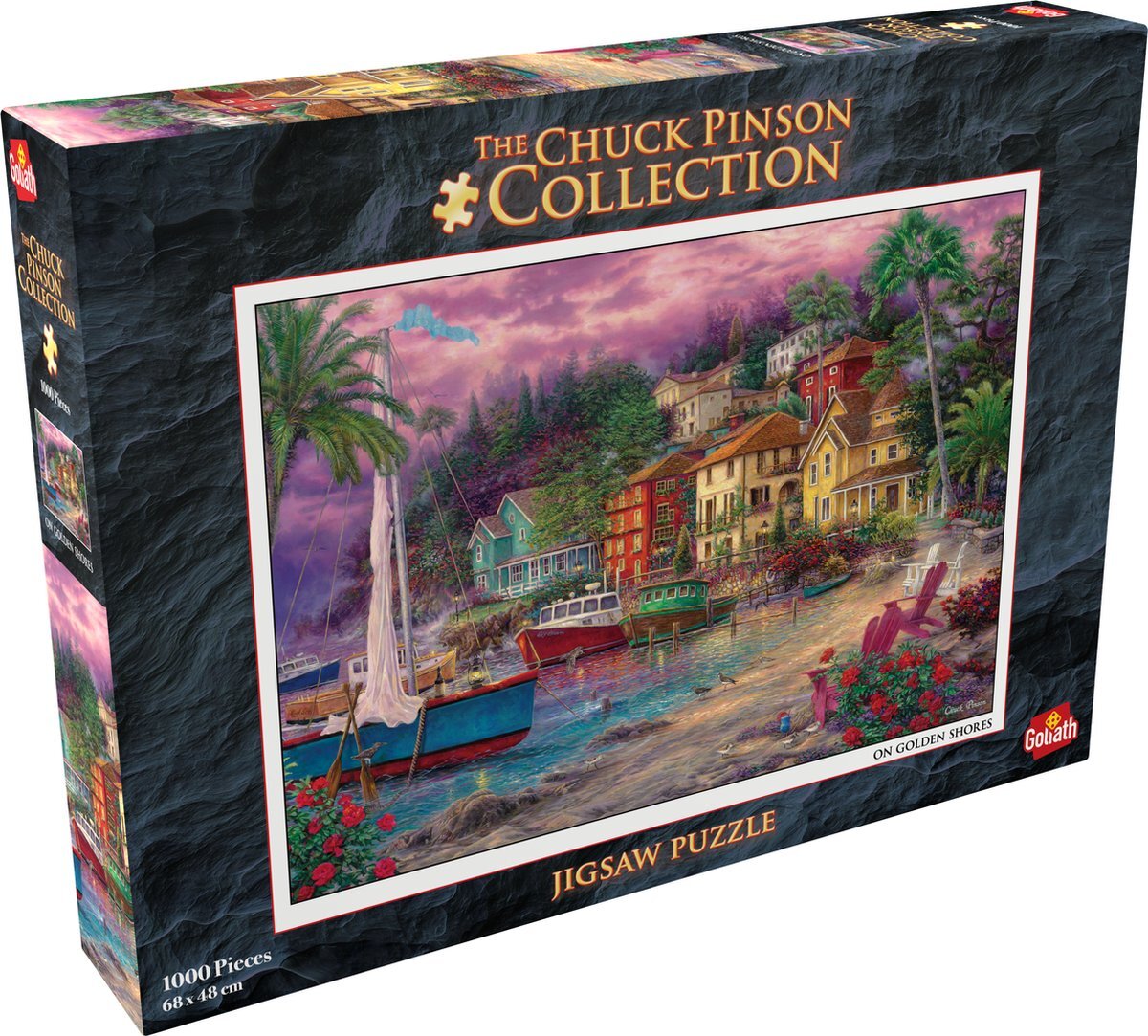 Goliath Chuck Pinson On Golden Shores - Puzzel - Landschap - 1000 Puzzelstukjes