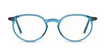 Lunor A5 231 Lunettes De Vue Unisexe Bleu Rondes 49mm