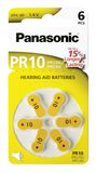 Panasonic PR 10 Zinc Air batterijen - 6 stuks