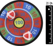 Toi-Toys Dartbord Klittenband - 18cm
