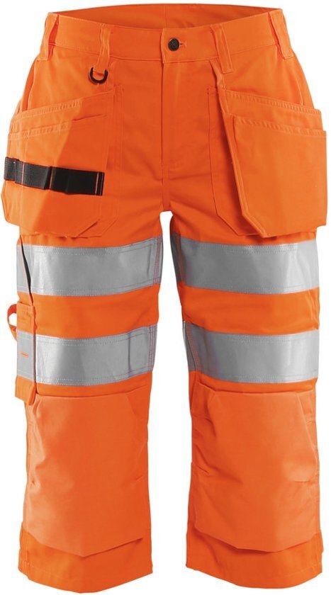 BlÃ¥klÃ¤der 7139-1811 Dames Piraatbroek High Vis Oranje maat 44