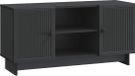 vidaXL TV-kast 102 x 34,5 x 50 cm Zwart Bewerkt hout