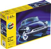 Heller Modelbouwpakket Militaire voertuigen - 56795 Citroen DS 19 - Starter Kit Plastic - 1:16 - Modelbouw
