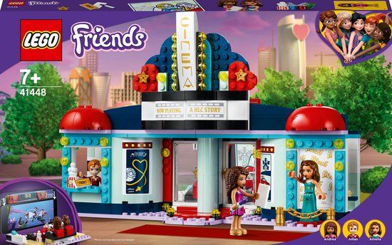 LEGO Friends Heartlake City Bioscoop 41448 - Blauw - Kunststof - Vrouw