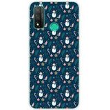 1001 coques Huawei P Smart 2020 sneeuwman zachte siliconen hoes