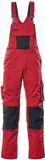 Mascot Unique Amerikaanse overall met kniezakken 12169-442 - Rood/Zwart - C48 - 76