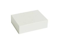 HAY Boîte avec couvercle Colour Storage XS 16,5x22,5 cm blanc craie