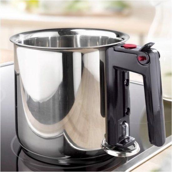 ELO Melk/sauskoker dubbelwandig 1.5L - RVS