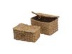 Dixie Panier de rangement Esther Lot de 2 Nature