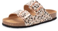 Tamaris Damesmuiltjes 1-27523-46 490 Leer Beige/Luipaard