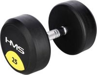 HMS HG PRO - Hantel - 25 kg - Rubber - Chroom