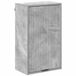 vidaXL Armoire de salle de bain Béton Gris 39 x 23,5 x 65 cm Bois traité, Métal