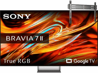 Sony Bravia 7 II Ultra HD 4K True RGB 85" (2026) + Vogels Vaste TV-beugel 40"-110" Max 100kg Zwart TV Bundle