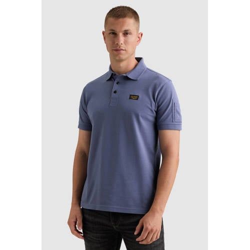 PME Legend regular fit piqué polo - paars