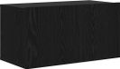 vidaXL Tv-meubelset 60 x 30 x 30 cm Zwart Bewerkt Hout