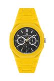 Daniel Klein DK.1.13559-4 - Montre homme - Analogique - Plastique - Jaune/Noir