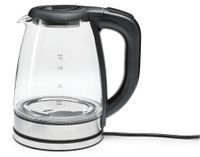 DS Produkte Glazen waterkoker met temperatuurregeling, 1,8 liter.
