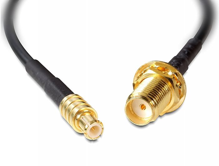 DeLOCK 88578 - Kabel - 0,2 m - Zwart