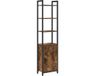 vidaXL Boekenkast Rook Eiken 40 x 24 x 161 cm Bewerkt hout