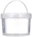 GLOREX 6 8604 202 - Kaarsengel kleurloos in een hersluitbare emmer van 2,25 kg, inclusief lont, kan worden gekleurd met waspigmenten, voor het ontwerpen van individuele gelkaarsen