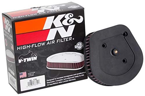 K&N Vervangingsfilter voor Harley Davidson FXLR Low Rider & FXFB Fat Bob 2018 (HD-1718)