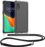 kwmobile Samsung Galaxy Xcover Pro telefoonhoesje met koord - Transparant