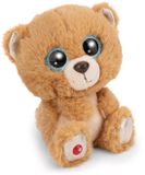 NICI Glubschis Bonno Knuffelbeer, 15 cm, Beige/Bruin