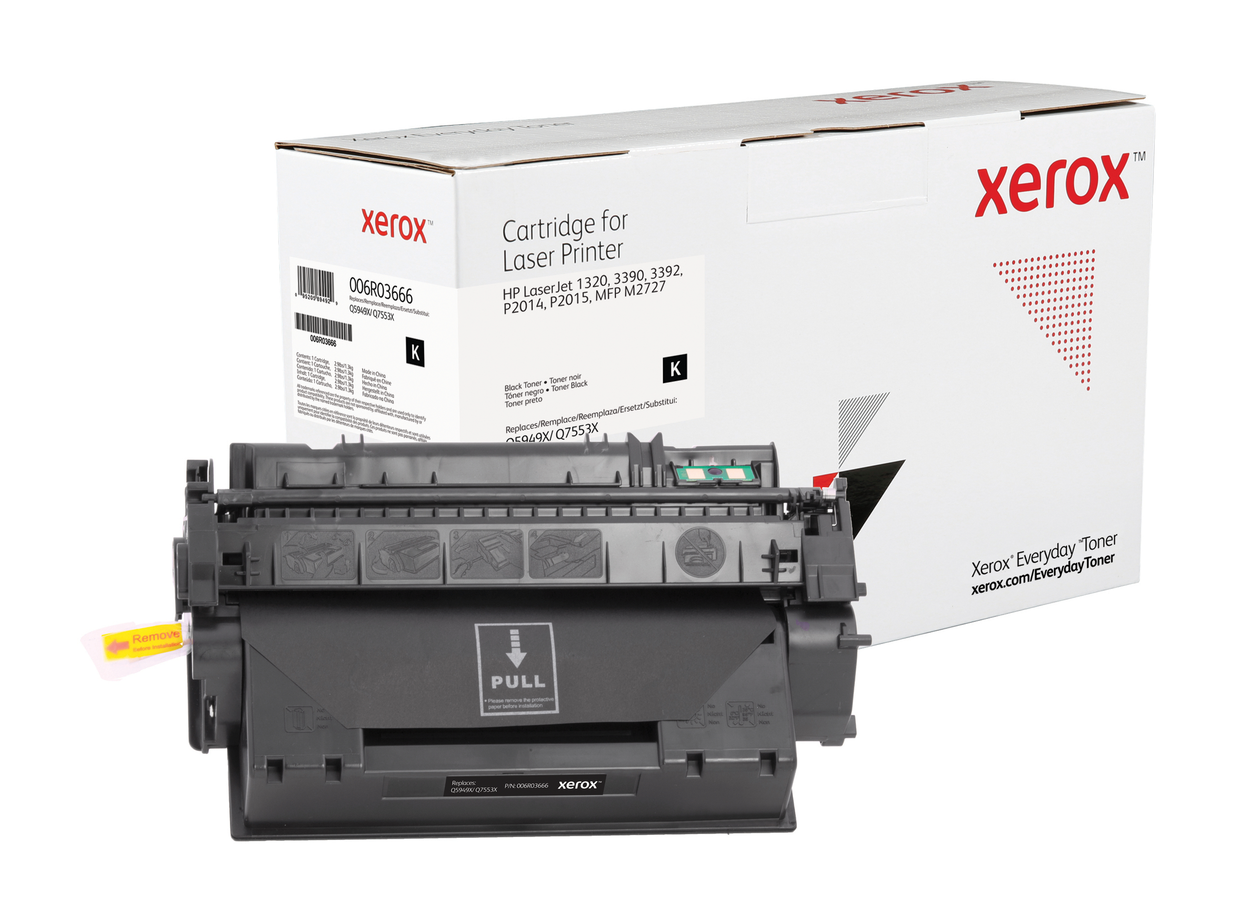 Xerox Everyday Zwart Toner vervangt de HP 49X/53X (Q5949X/ Q7553X)