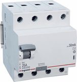 Differentiële Legrand differentieelschakelaar 25A 30MA AC 4P