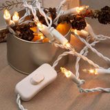 Hellum Mini Lichterkette 20 Lampen Innenbeleuchtung inkl. Schalter