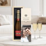 YourSurprise Piper Heidsieck Champagne Brut (750 ml) with Printed Lid Gift Box